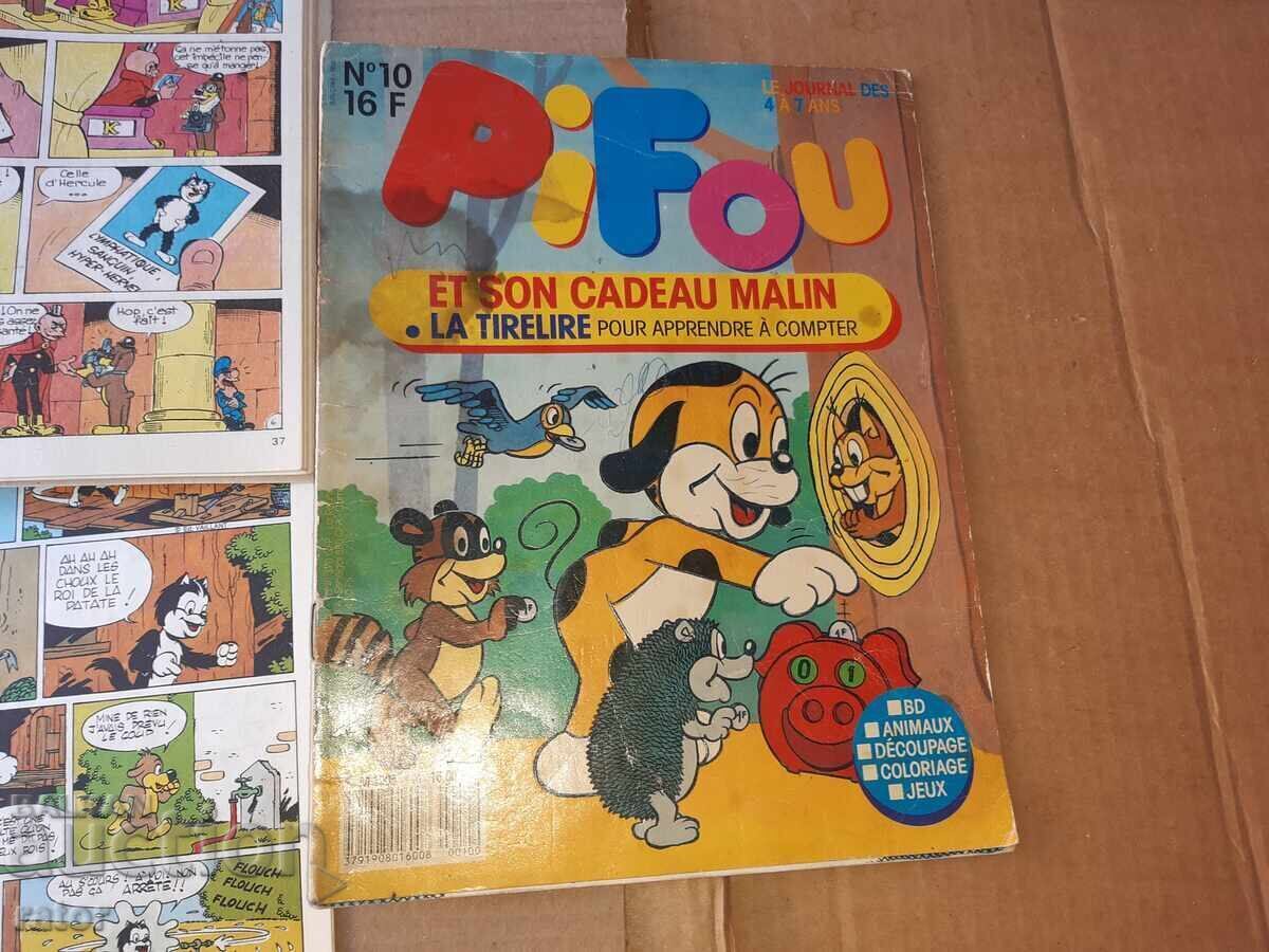 Pif Magazine, Pif, magazines - 4 issues - 5