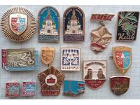 18262 Badge - Kyiv - LOT-15 pcs.