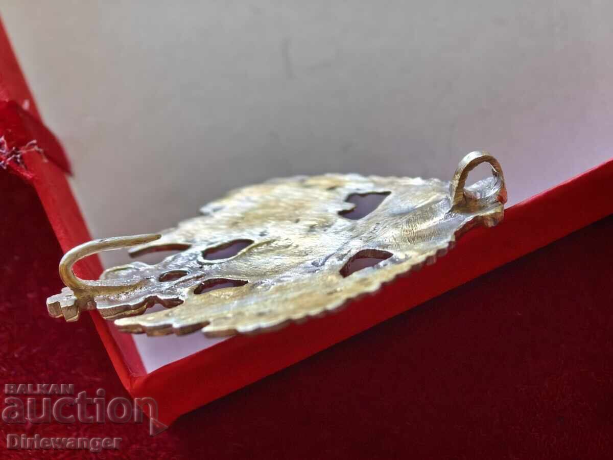 Revival-era jewelry. Silver, gold plating - 5 Revival-era jewelry. Silver, gold plating - 5