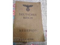 Nazi passport WW2 third reich female