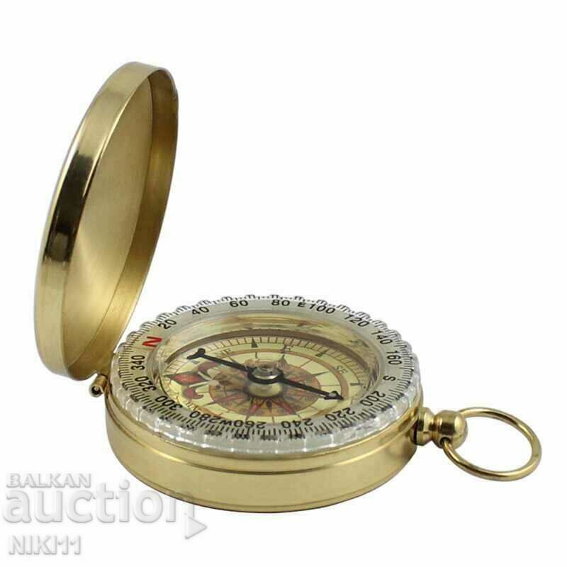 Bronze glow-in-the-dark compass, waterproof fluorescent with price 14.00 BGN | € 7.16 Bronze glow-in-the-dark compass, waterproof fluorescent with price 14.00 BGN | € 7.16