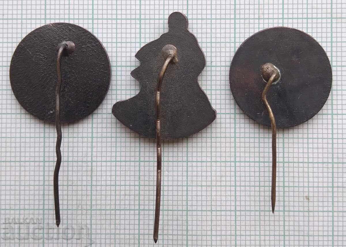 Auction 18268 Badge - Latvia - LOT-3 pcs. Auction 18268 Badge - Latvia - LOT-3 pcs.
