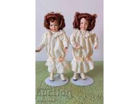 Two porcelain dolls by Dianna Effner