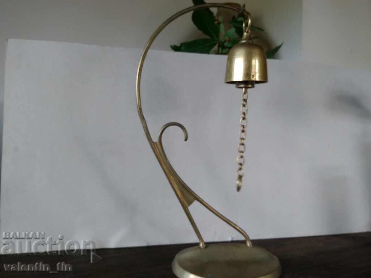 Επιτραπέζιο ορειχάλκινο κουδούνι, κουδούνι, κλακέτα, βραστήρας με τιμή 69.00 BGN | € 35.28 Επιτραπέζιο ορειχάλκινο κουδούνι, κουδούνι, κλακέτα, βραστήρας με τιμή 69.00 BGN | € 35.28