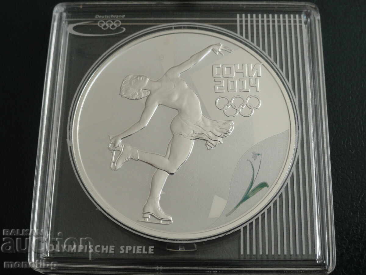Rusia 2014 - 3 ruble ''XXII Jocurile Olimpice de iarnă, Soci '14 - Patinaj artistic - 5