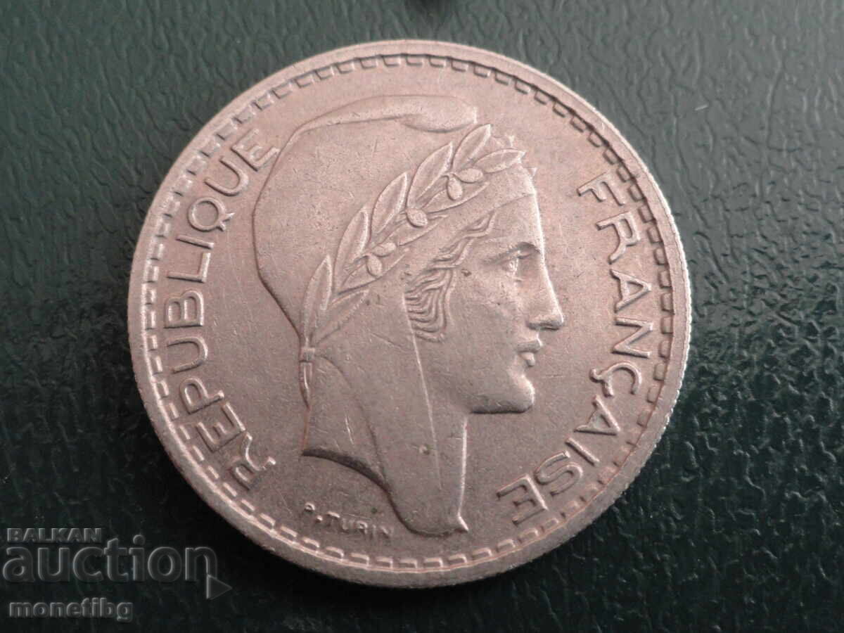 Delivery of France 1949 - 10 francs