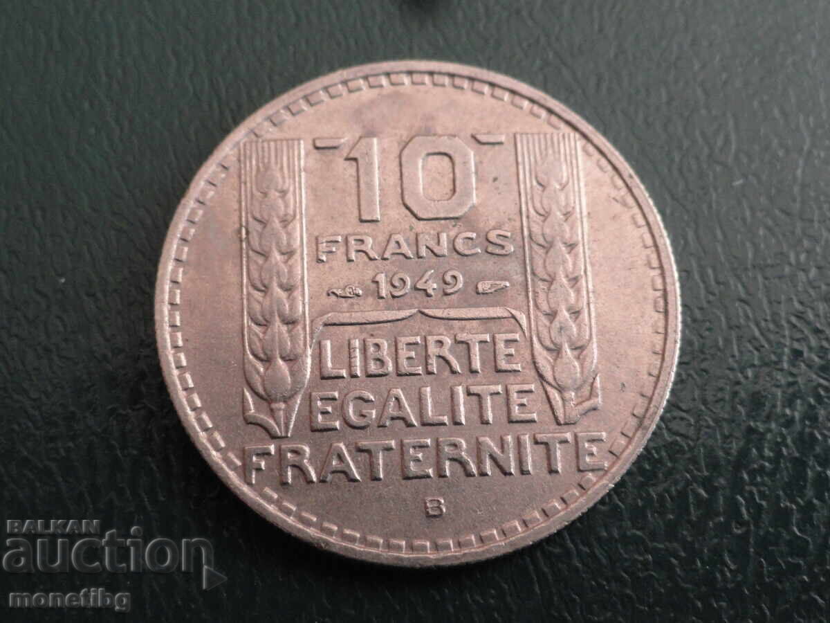 Γαλλία 1949 - 10 φράγκα - 5