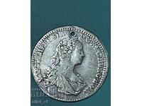 1/4 thaler 1744 Maria Theresa, Habsburg