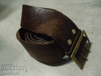 No.*7887 old military leather belt