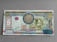 Bancnota - Burundi - 2000 franci UNC | 2008