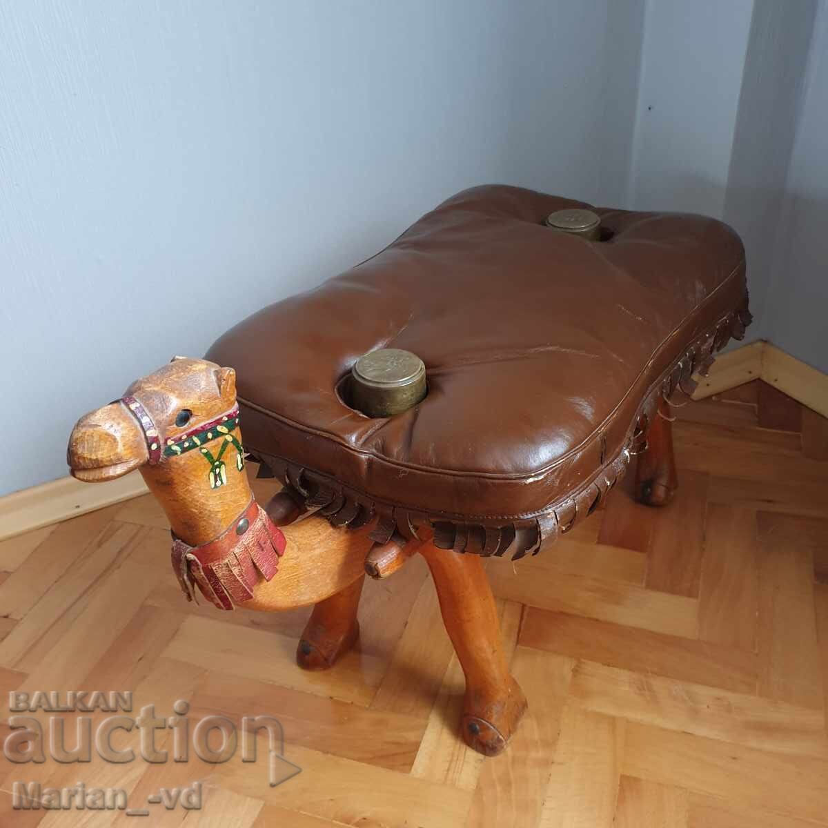 Scaun egiptean vechi de cămilă - 6