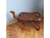 Old Egyptian camel stool