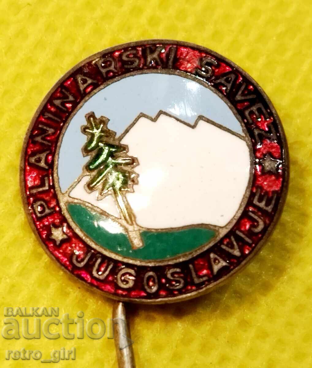 Breastplate, badge Yugoslavia.. Breastplate, badge Yugoslavia..