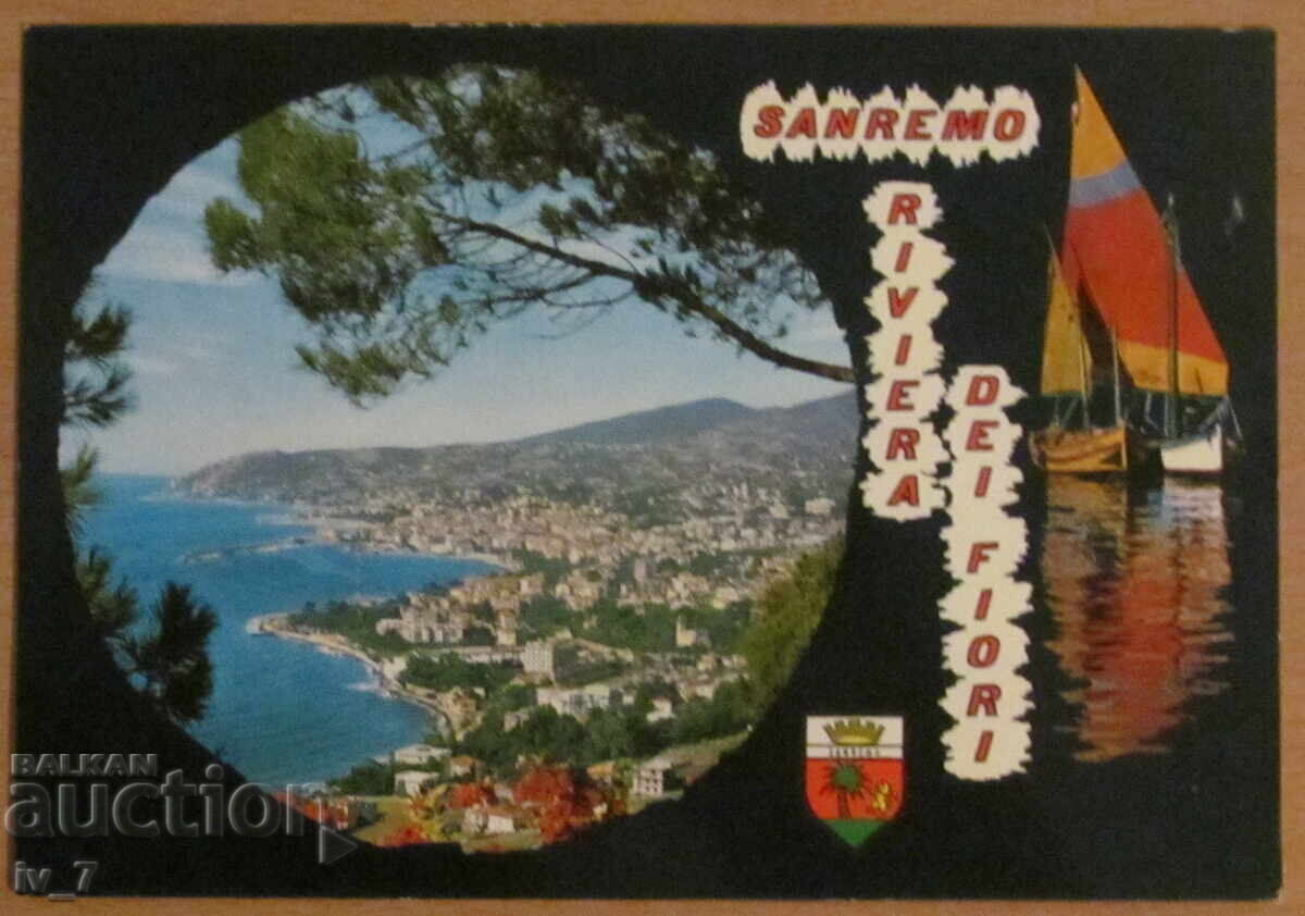 CARD, ITALY - San Remo CARD, ITALY - San Remo