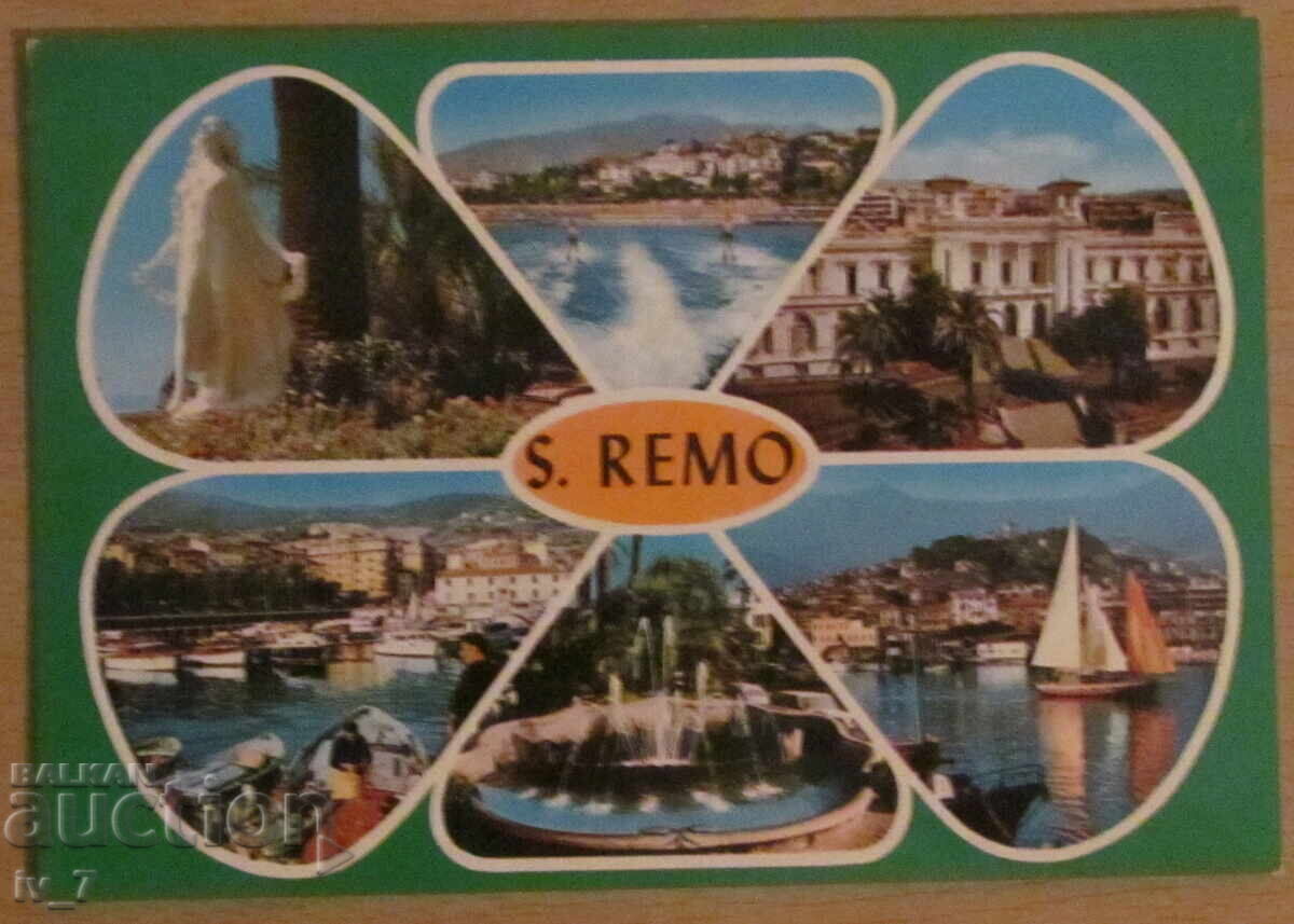CARD, ITALY - San Remo
