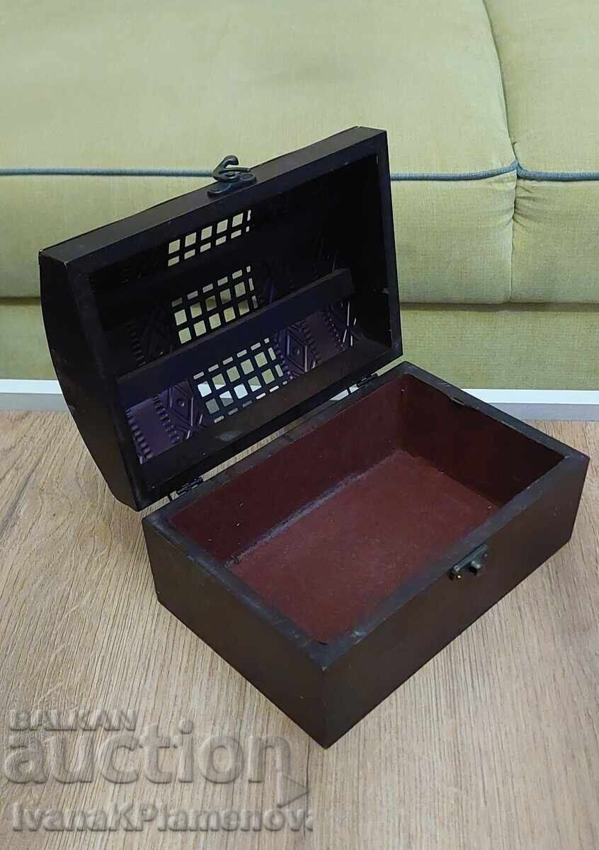Wooden box for collectors, excellent - 5 Wooden box for collectors, excellent - 5
