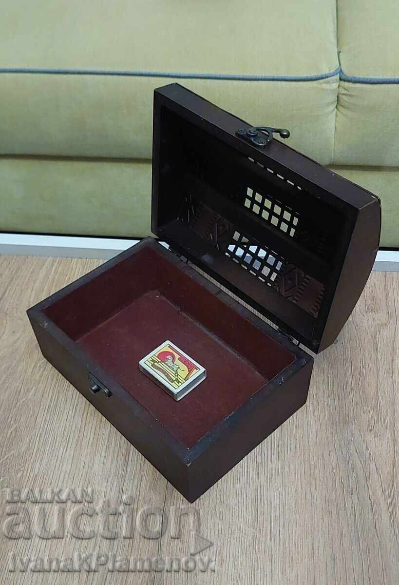 Wooden box for collectors, excellent - 6 Wooden box for collectors, excellent - 6