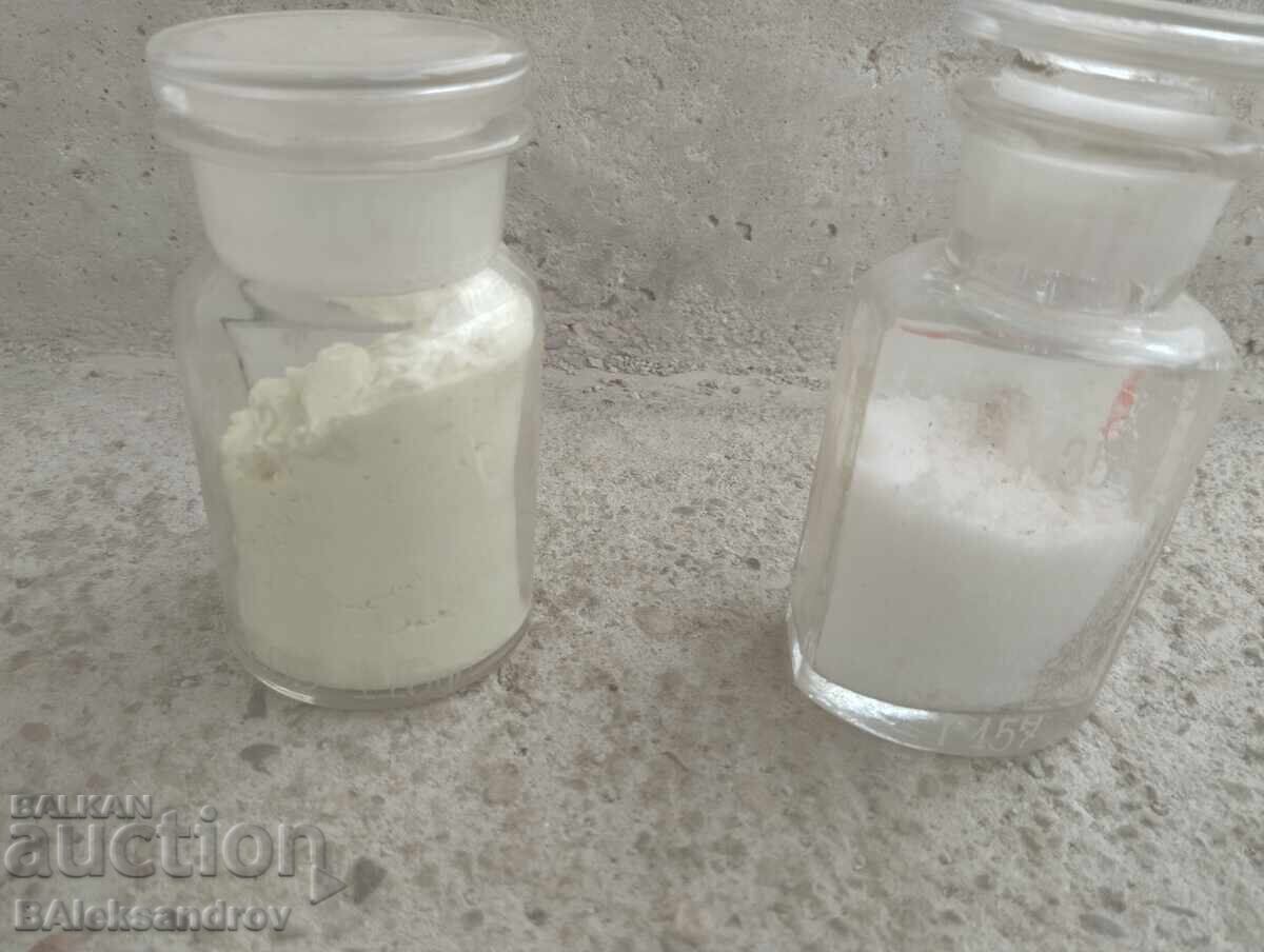 Delivery of Two old apothecary bottles Delivery of Two old apothecary bottles