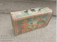 Old tin lunch box