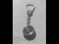 Silver key chain