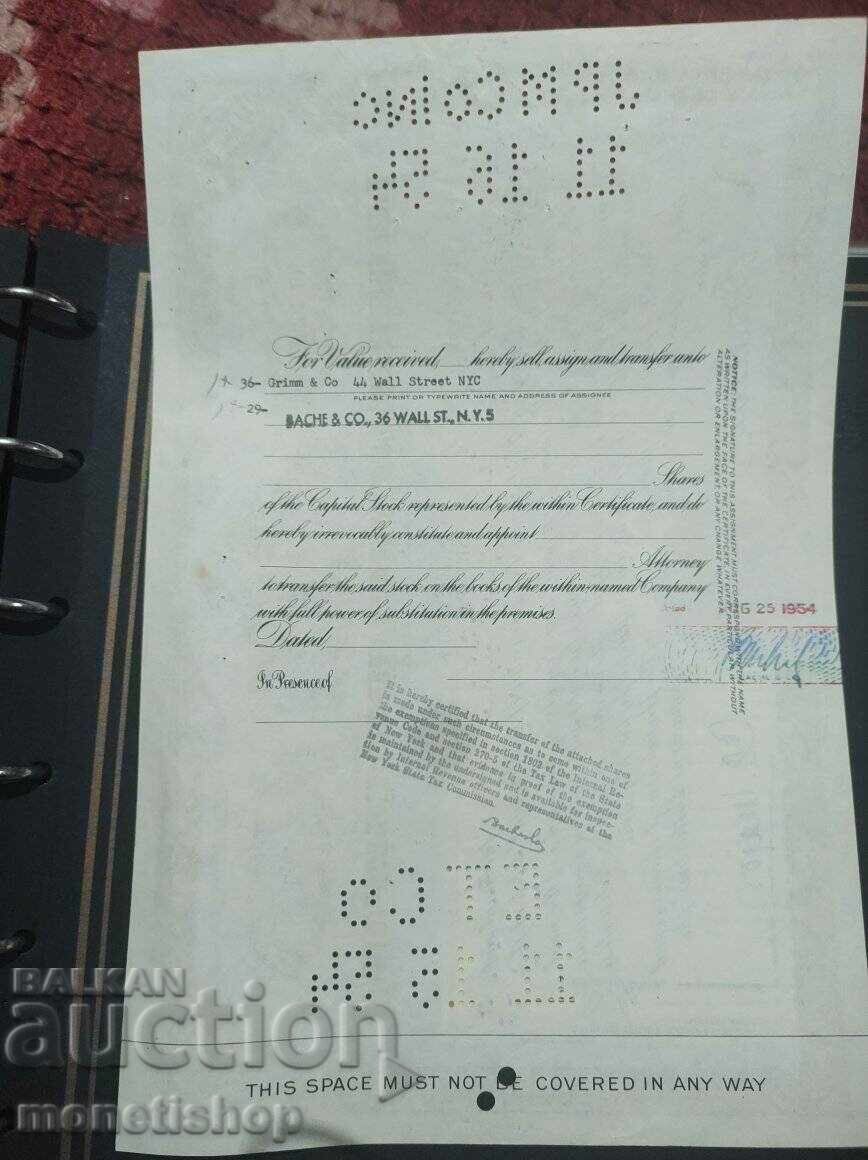 American securities with price 75.00 BGN | € 38.35 American securities with price 75.00 BGN | € 38.35