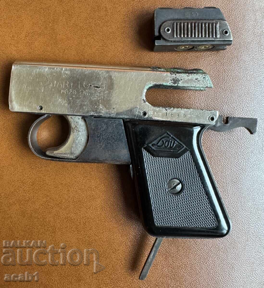 Delivery of LOV 9mm flare pistol + box of cartridges Delivery of LOV 9mm flare pistol + box of cartridges