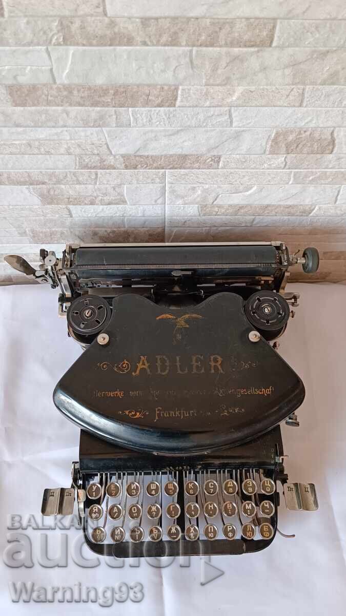 Old typewriter Adler Mod.7 - Made in Germany - 1939 - 6