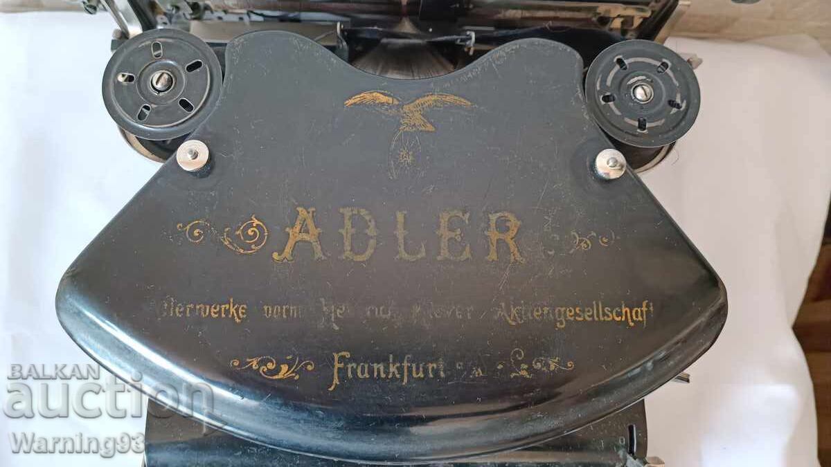 Old typewriter Adler Mod.7 - Made in Germany - 1939 - 7