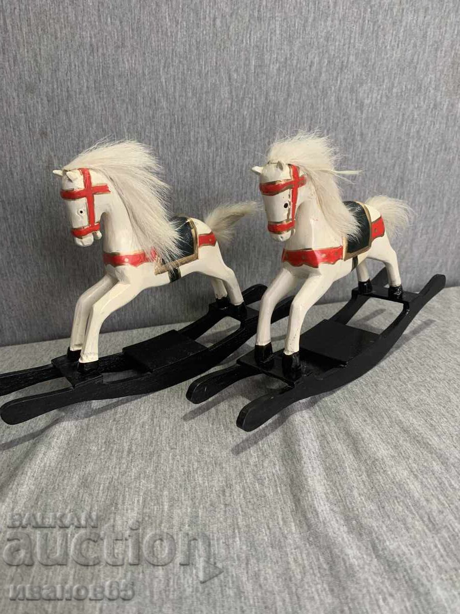 wooden horses