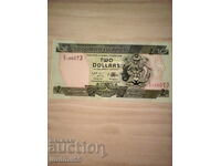 Insulele Solomon 2 dolari UNC