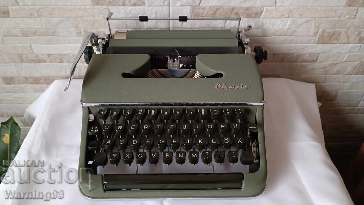 Old Olympia SM2 γραφομηχανή - Made in Germany - 1950"