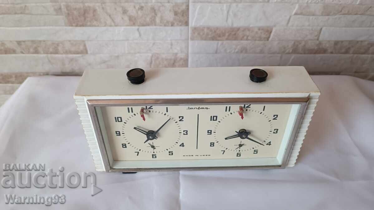 Old Russian chess clock - Jantar - 1970 with price 80.00 BGN | € 40.90 Old Russian chess clock - Jantar - 1970 with price 80.00 BGN | € 40.90