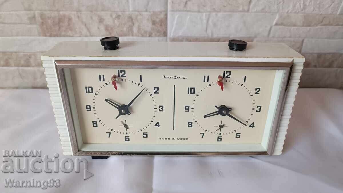 Old Russian chess clock - Jantar - 1970 - 6 Old Russian chess clock - Jantar - 1970 - 6