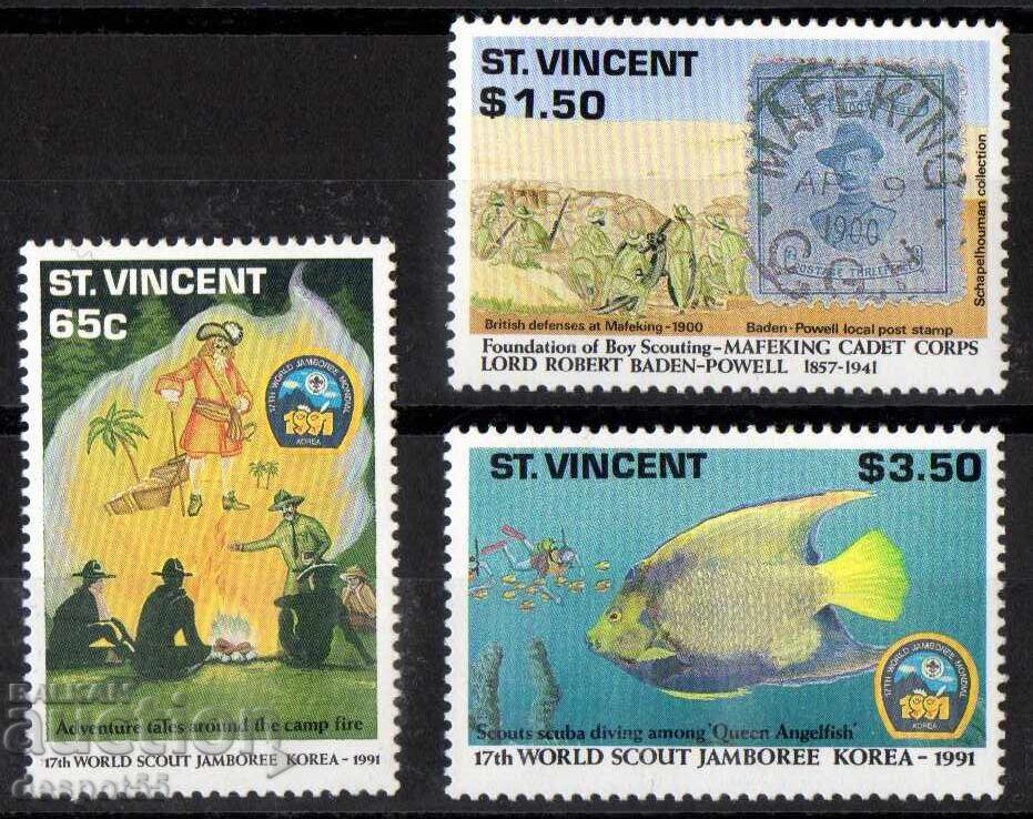 1991. St. Vincent. World Scout Jamboree.