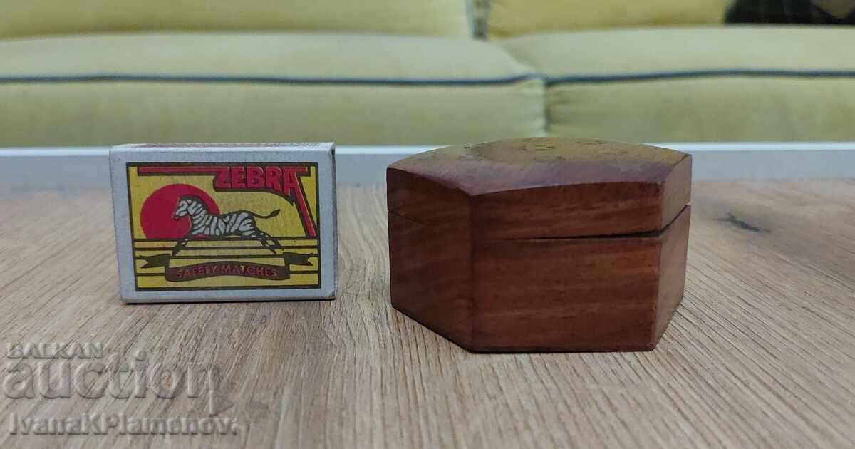 Κουτί από ξύλο και ορείχαλκο για συλλέκτες - 6 Κουτί από ξύλο και ορείχαλκο για συλλέκτες - 6