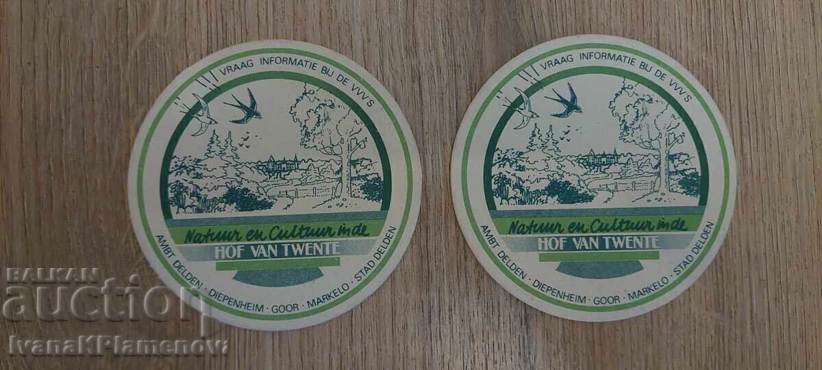 Collector's coasters, two pieces - 5