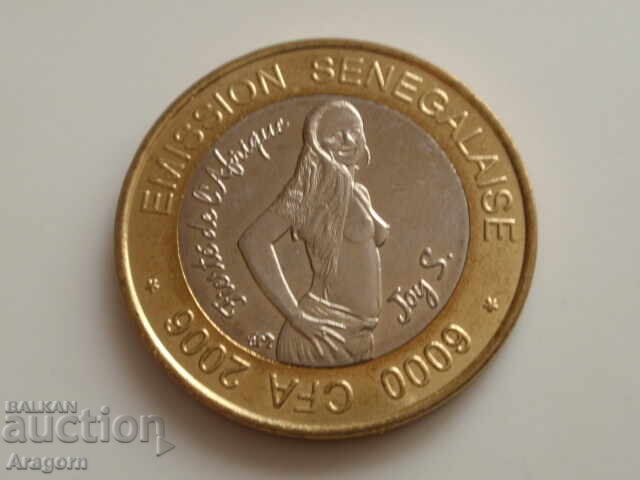 Senegal 6000 francs 2006; Senegal Senegal 6000 francs 2006; Senegal