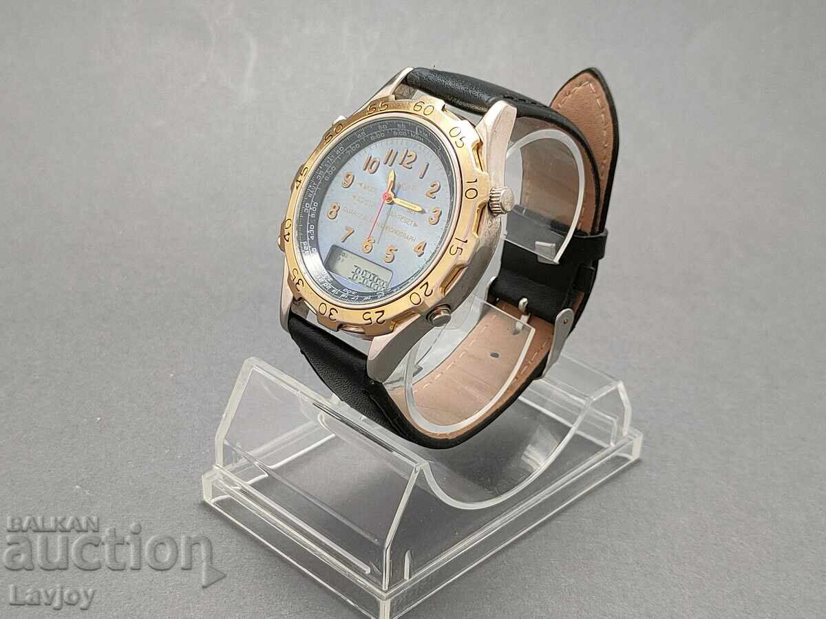 Доставка на Ретро мъжки часовник Sharp chronograph Доставка на Ретро мъжки часовник Sharp chronograph