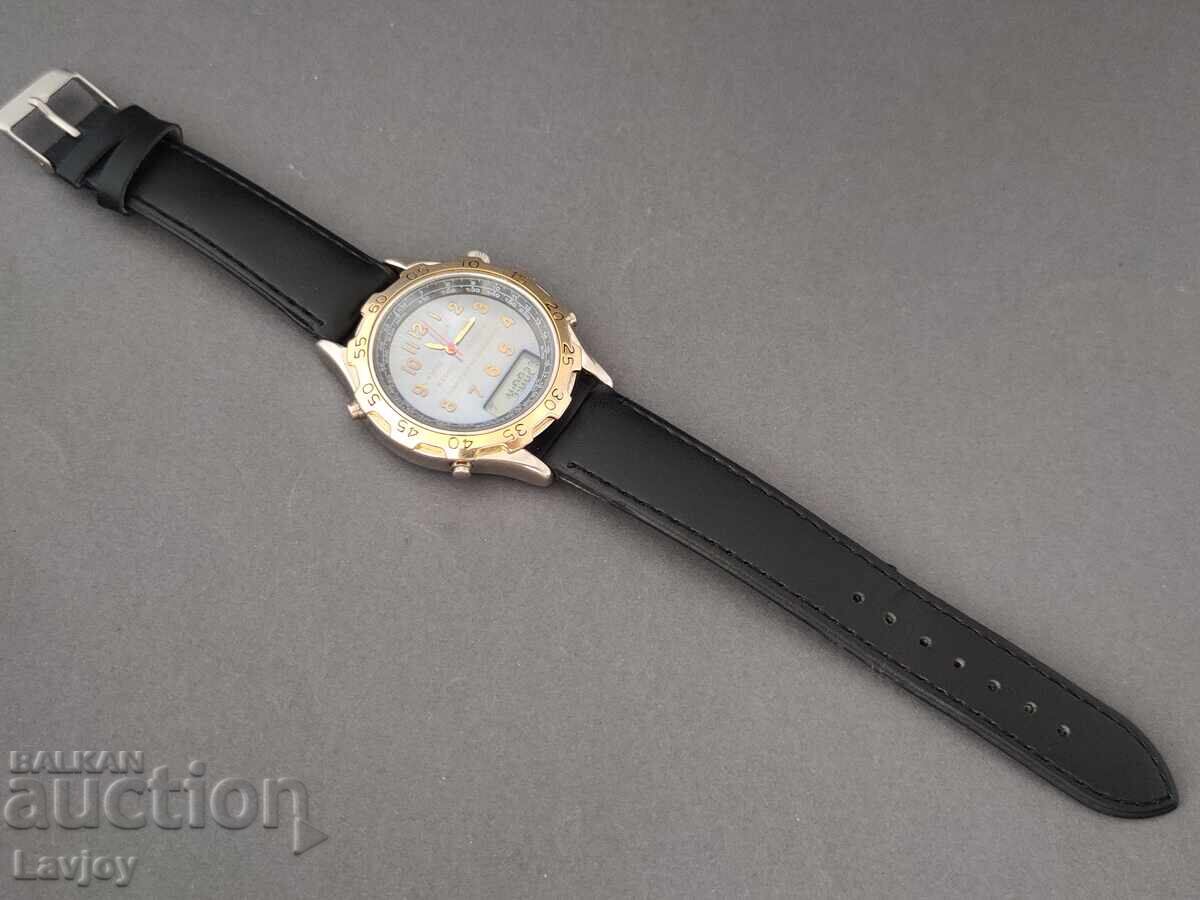 Ретро мъжки часовник Sharp chronograph - 5 Ретро мъжки часовник Sharp chronograph - 5