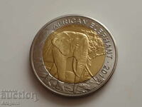 monedă rară Burkina Faso 50 franci 2017; Burkina Faso