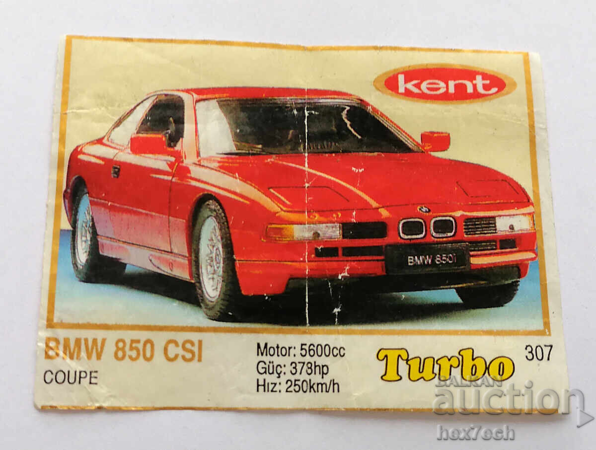 ❤️ ⭐ Picture Turbo Yellow 307 BMW 850 CSI Coupe ⭐ ❤️ ❤️ ⭐ Picture Turbo Yellow 307 BMW 850 CSI Coupe ⭐ ❤️