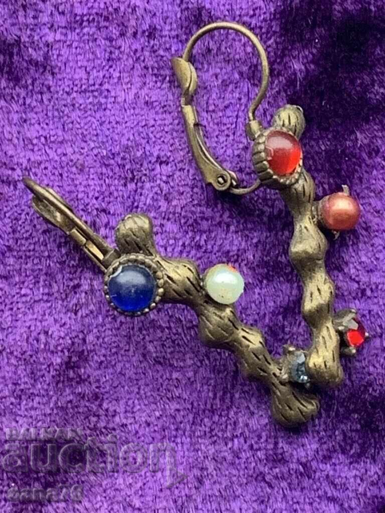 Beautiful new art women's earrings - 4 with price € 5.00 | 9.78 BGN