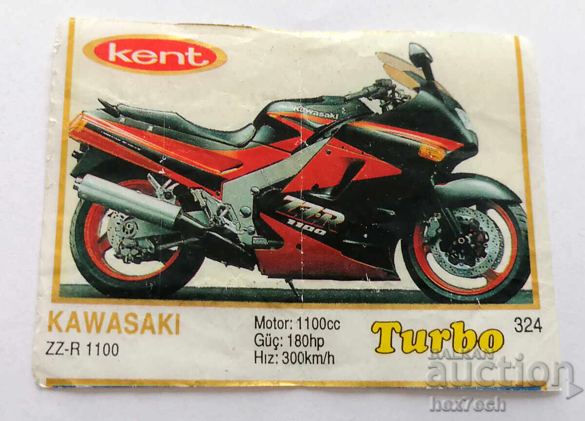 ❤️ ⭐ Picture Turbo Yellow 324 Kawasaki ZZ-R 1100 ⭐ ❤️ ❤️ ⭐ Picture Turbo Yellow 324 Kawasaki ZZ-R 1100 ⭐ ❤️