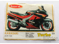 ❤️ ⭐ Imagine Turbo Turbo galben 324 Kawasaki ZZ-R 1100 ⭐ ❤️