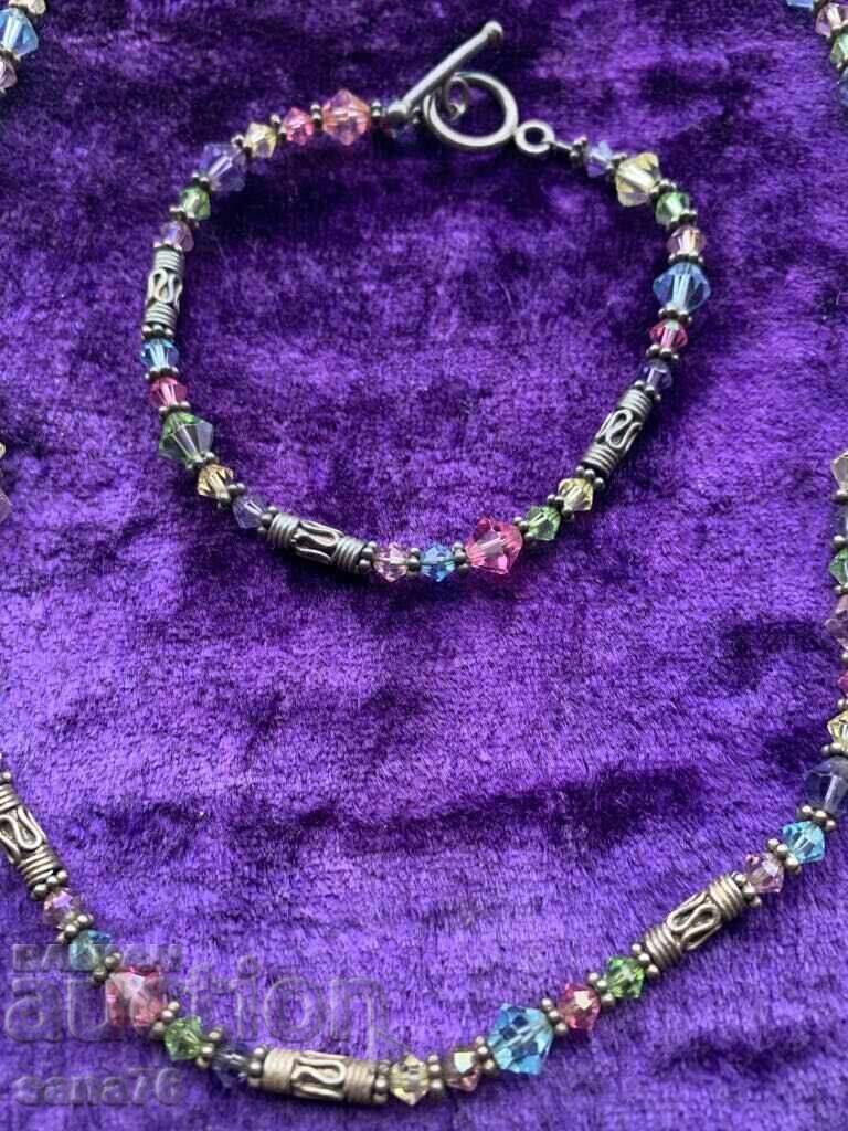 Beautiful new women's jewelry set-10 with price 10.00 BGN | € 5.11 Beautiful new women's jewelry set-10 with price 10.00 BGN | € 5.11