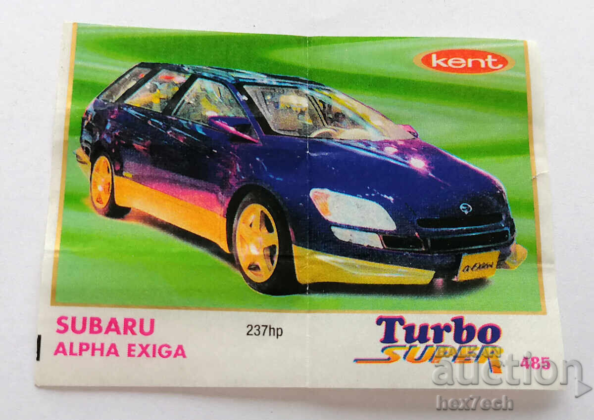 ❤️ ⭐ Imagine Turbo Turbo super 485 Subaru Alpha Exiga ⭐ ❤️