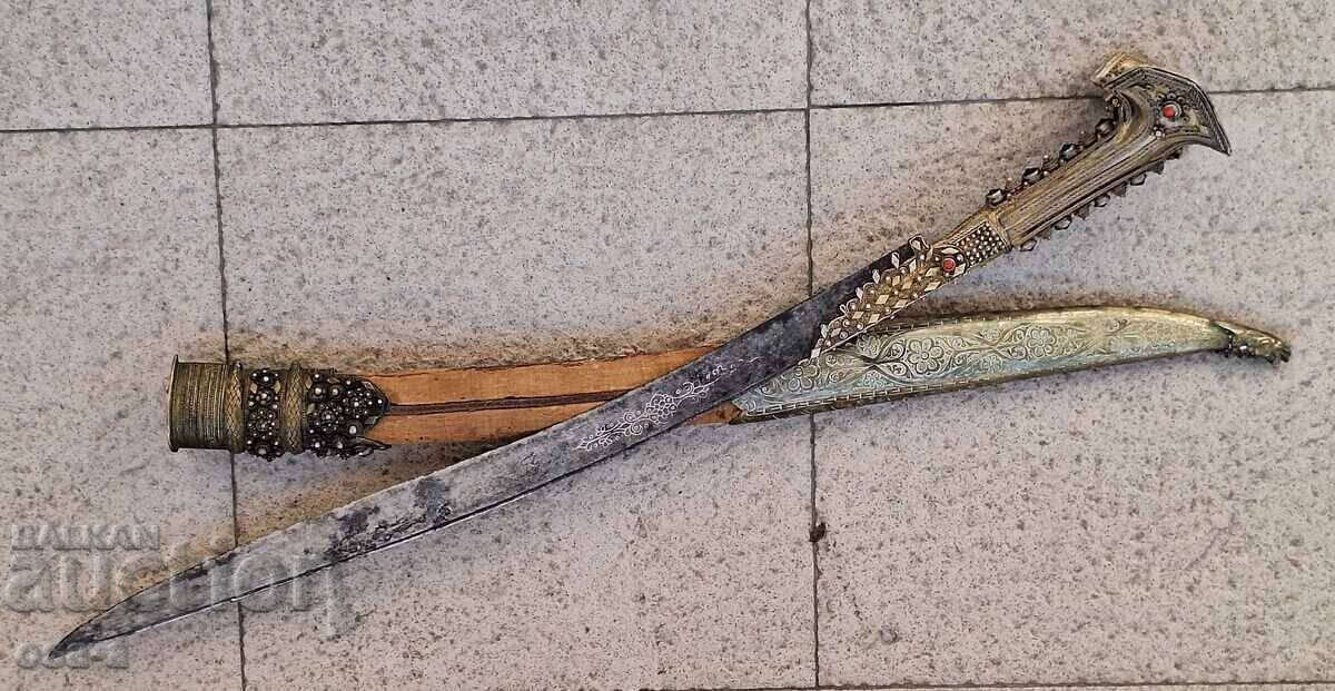 Scimitar blade scythe saber dagger with price 9000.00 BGN | € 4601.63 Scimitar blade scythe saber dagger with price 9000.00 BGN | € 4601.63