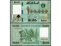 Lebanon 100000 livres 2022 UNC