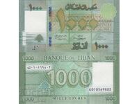 Lebanon 1000 livres 2016 UNC