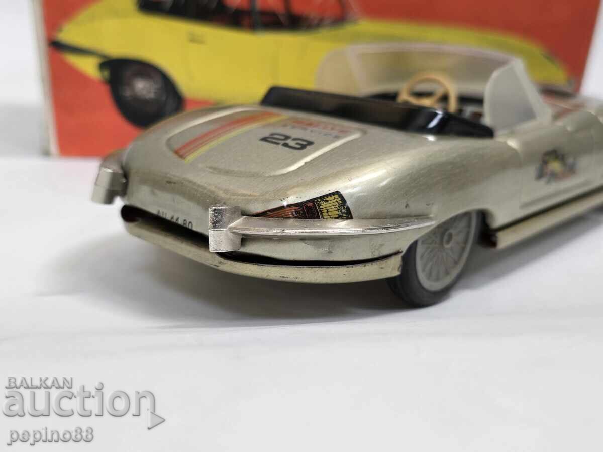 Delivery of Brand new Hungarian Jaguar convertible with original box Delivery of Brand new Hungarian Jaguar convertible with original box